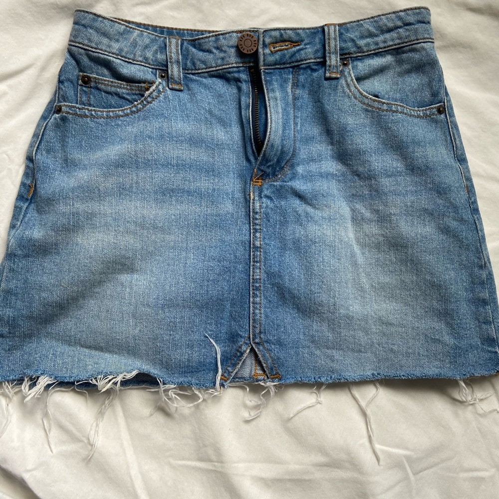 Denim skirt